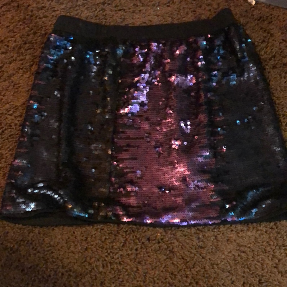 Sequin skirt